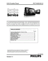 Philips-PET-7402-D-Service-Manual电路原理图.pdf