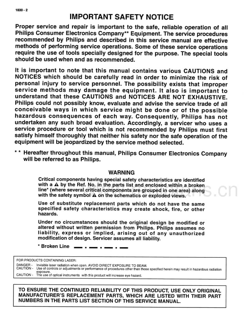 Philips-MX-980-AHT-01-Service-Manual电路原理图.pdf_第2页