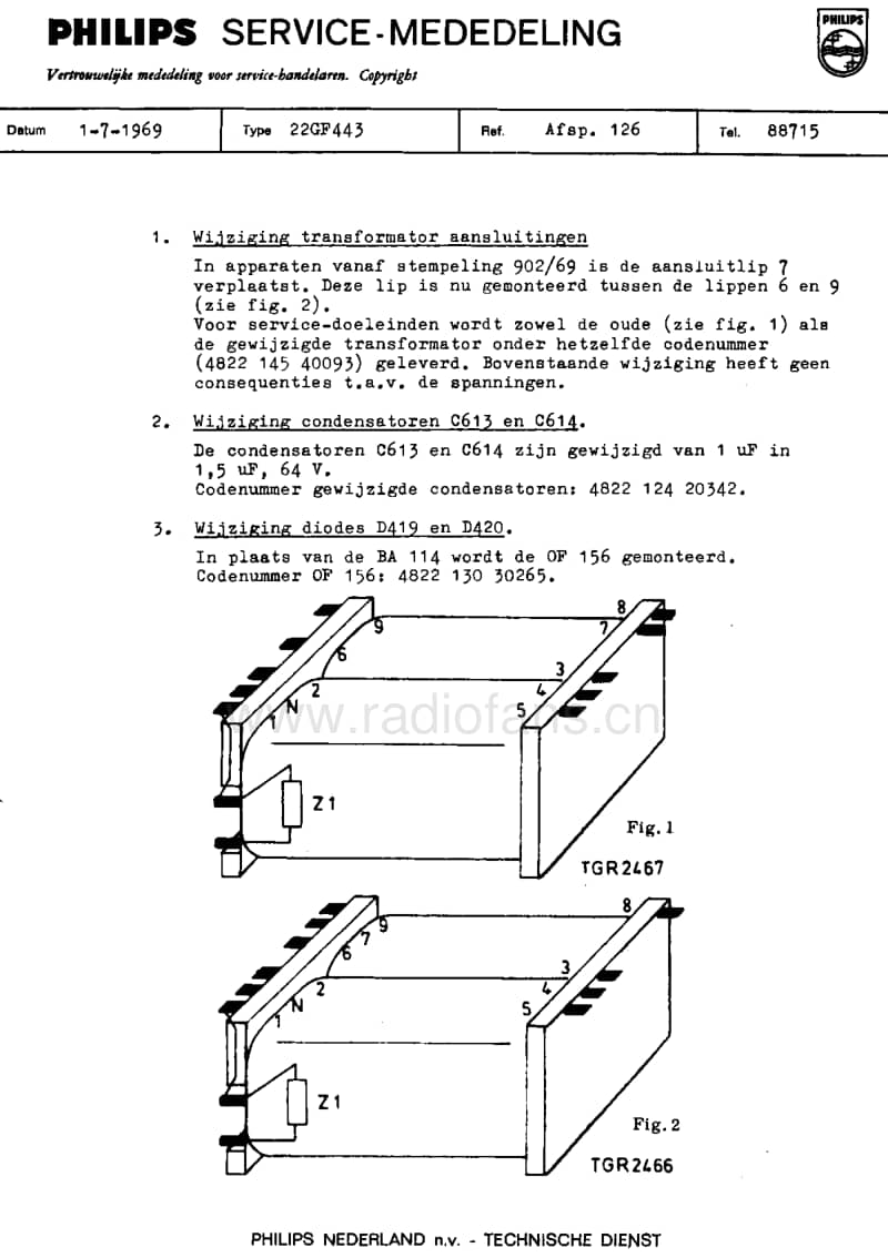 Philips-22-GF-443-Service-Manual电路原理图.pdf_第3页