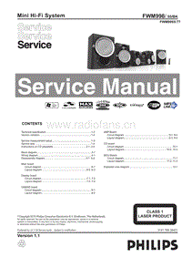 Philips-FWM-999-Service-Manual电路原理图.pdf