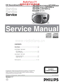 Philips-AZ-102-B-Service-Manual电路原理图.pdf