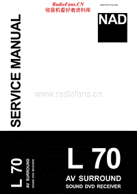 Nad-L-70-Service-Manual电路原理图.pdf