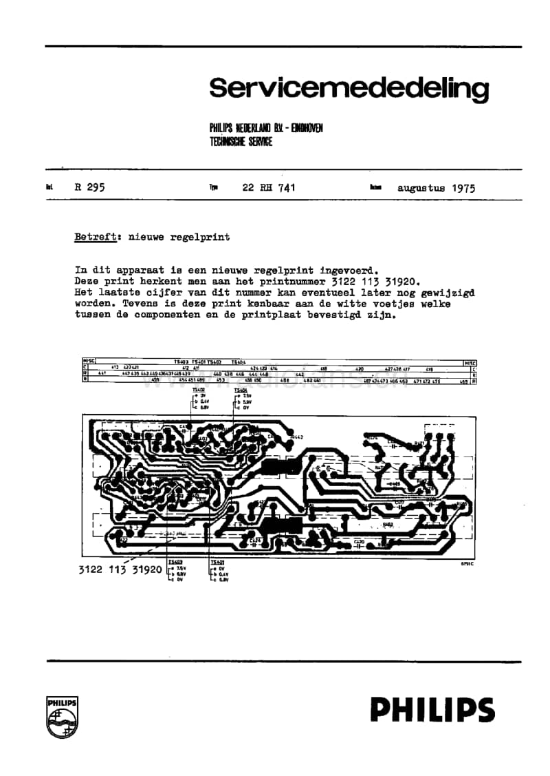 Philips-22-RH-741-Service-Manual电路原理图.pdf_第3页