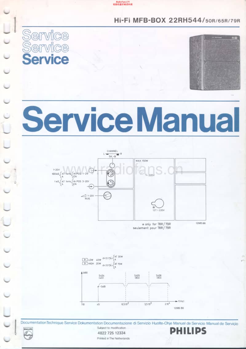 Philips-22-RH-544-Service-Manual-2电路原理图.pdf_第1页