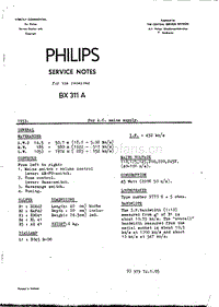 Philips-BX-311-A-Service-Manual电路原理图.pdf