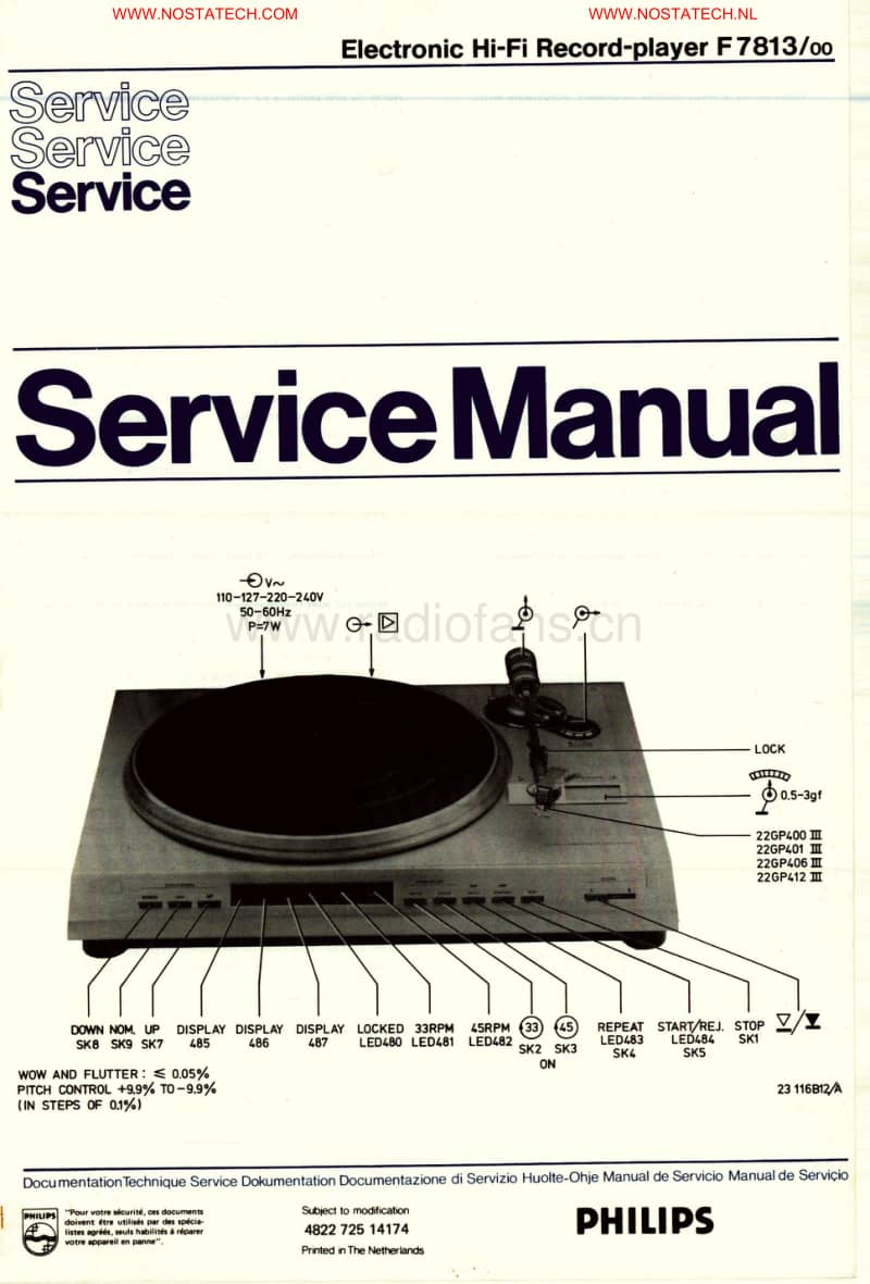 Philips-F-7813-Service-Manual电路原理图.pdf_第1页