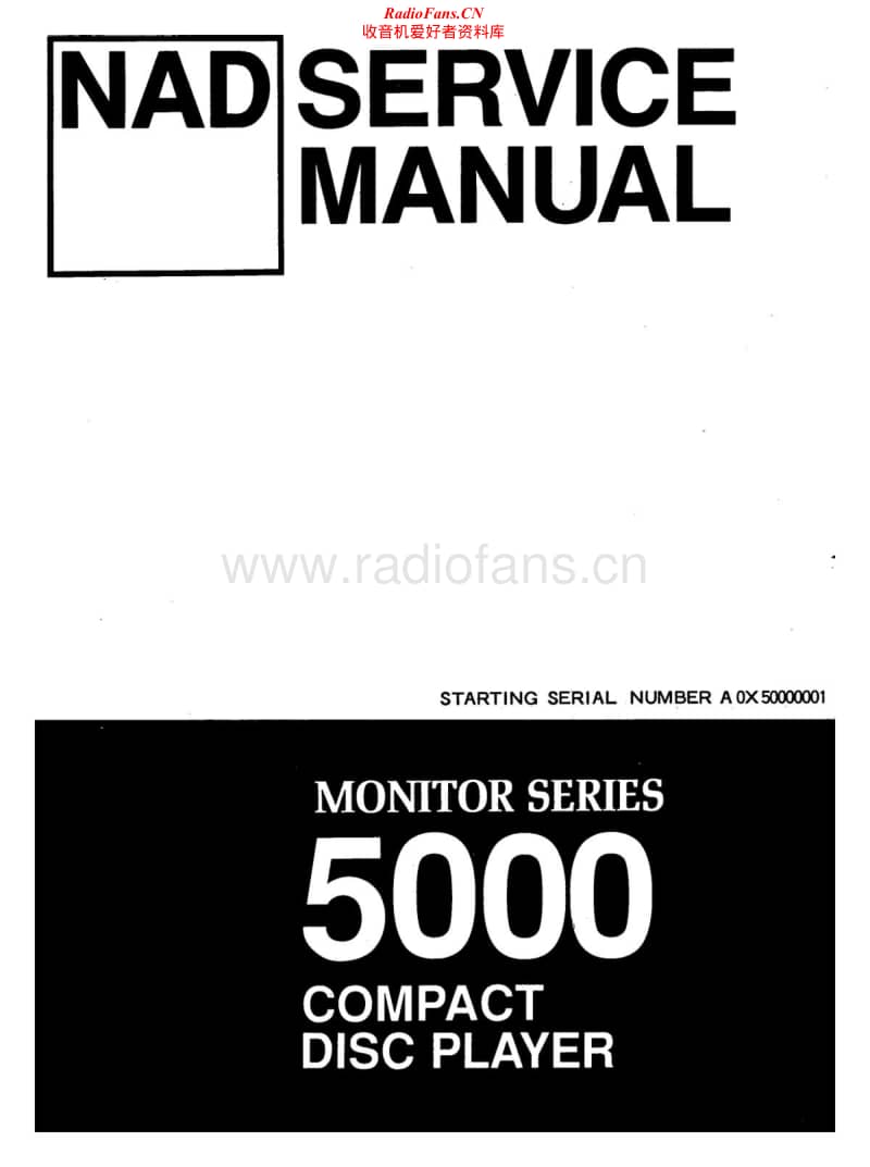 Nad-5000-Service-Manual电路原理图.pdf_第1页