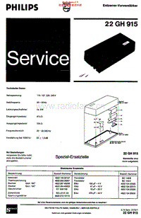Philips-22-GH-915-Service-Manual电路原理图.pdf