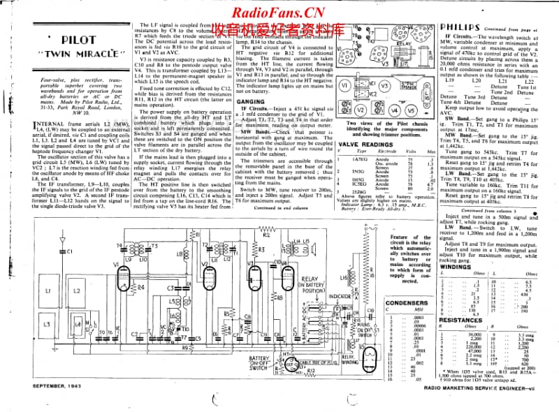 Philips-805-A-Service-Manual电路原理图.pdf_第2页