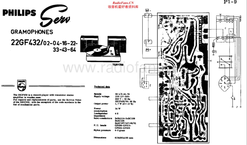 Philips-22-GF-432-Service-Manual电路原理图.pdf_第1页