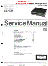 Philips-AK-601-Service-Manual电路原理图.pdf