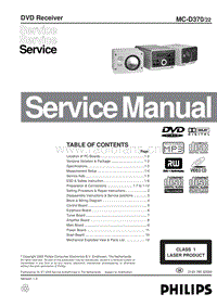 Philips-MCD-370-Service-Manual电路原理图.pdf