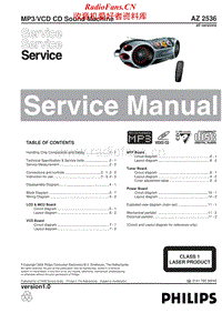 Philips-AZ-2536-Service-Manual电路原理图.pdf