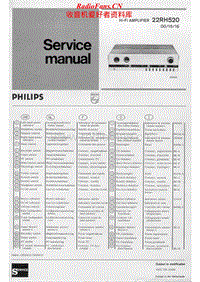 Philips-22-RH-520-Service-Manual电路原理图.pdf