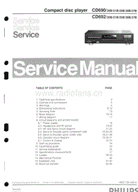 Philips-CD-692-Service-Manual电路原理图.pdf