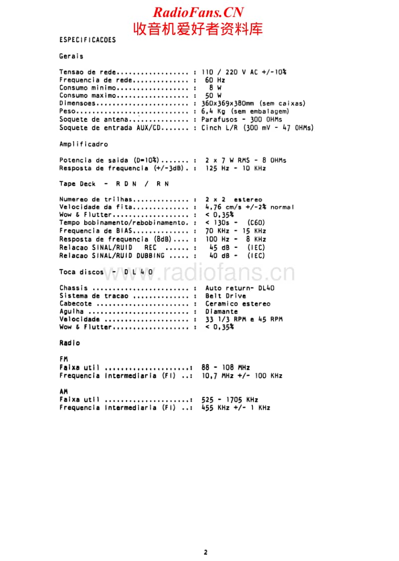 Philips-AS-205-Service-Manual电路原理图.pdf_第2页