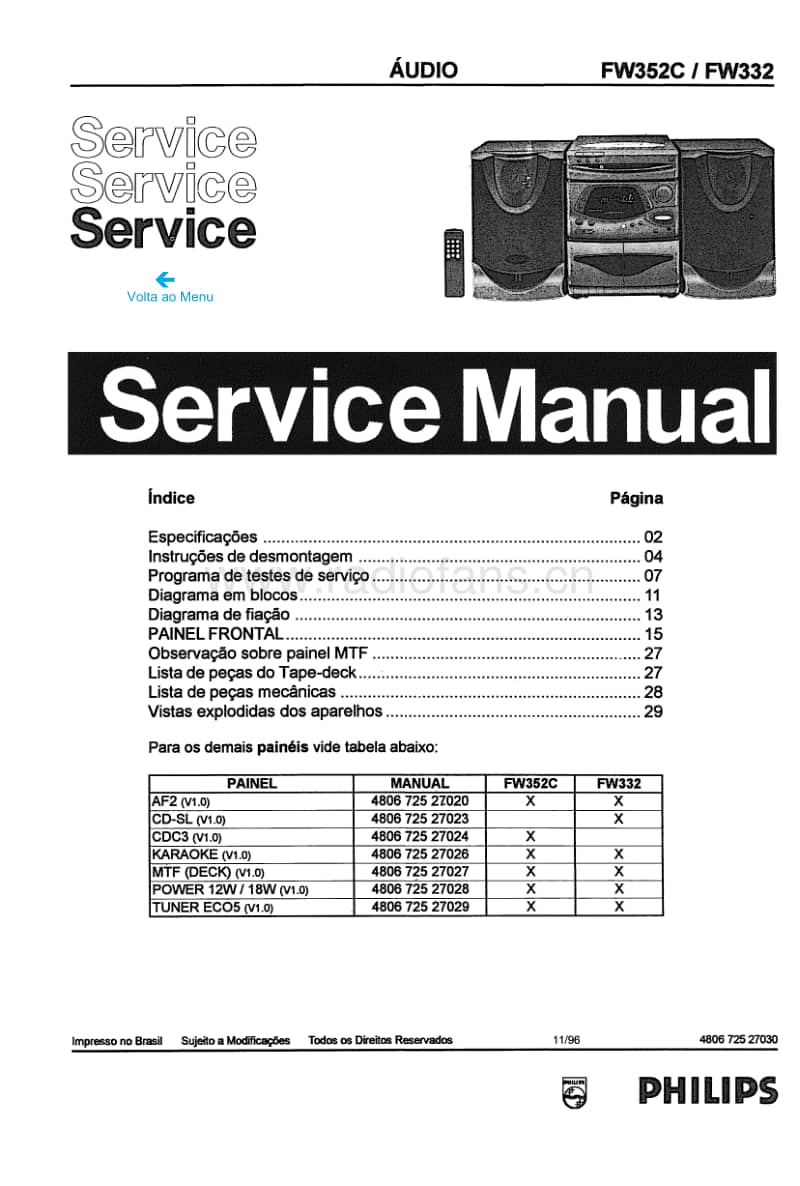 Philips-FW-352-C-Service-Manual电路原理图.pdf_第1页