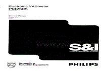 Philips-PM-2505-Service-Manual电路原理图.pdf