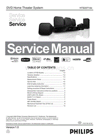 Philips-HTS-3371-Service-Manual电路原理图.pdf