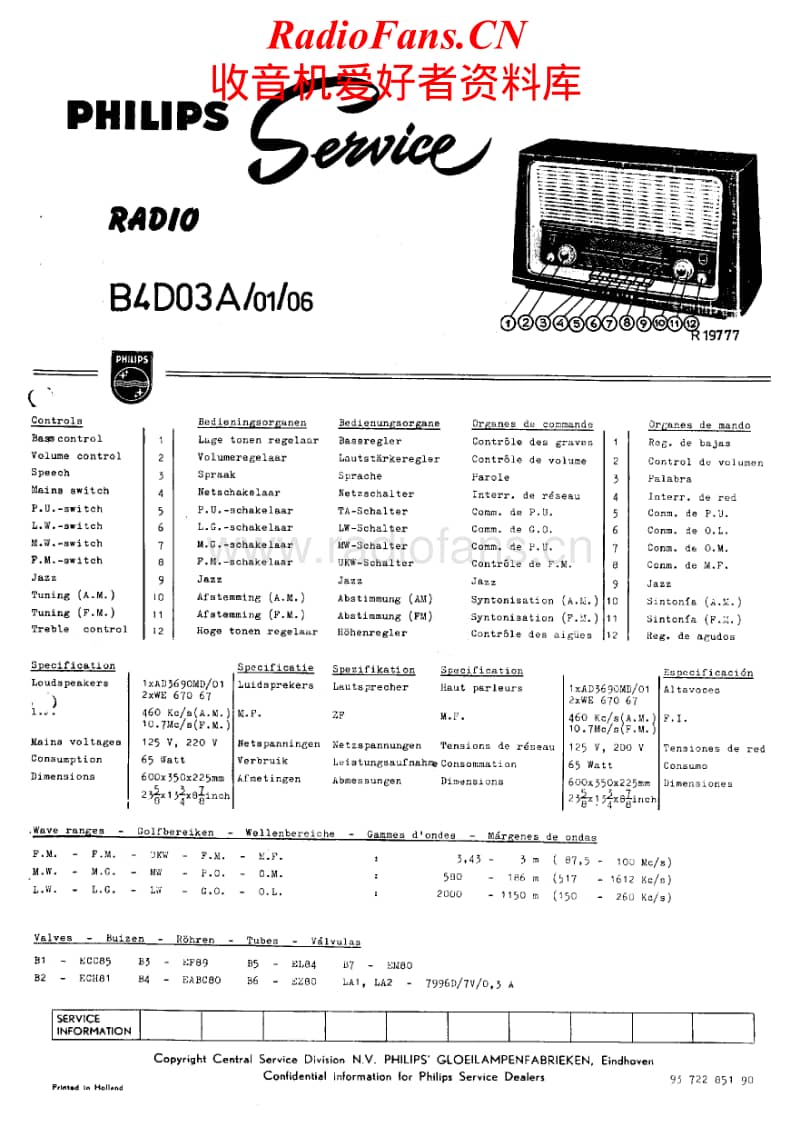 Philips-B-4-D-03-A-Service-Manual电路原理图.pdf_第1页