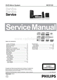 Philips-MCD-122-Service-Manual电路原理图.pdf