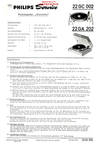Philips-22-GA-002-Service-Manual电路原理图.pdf