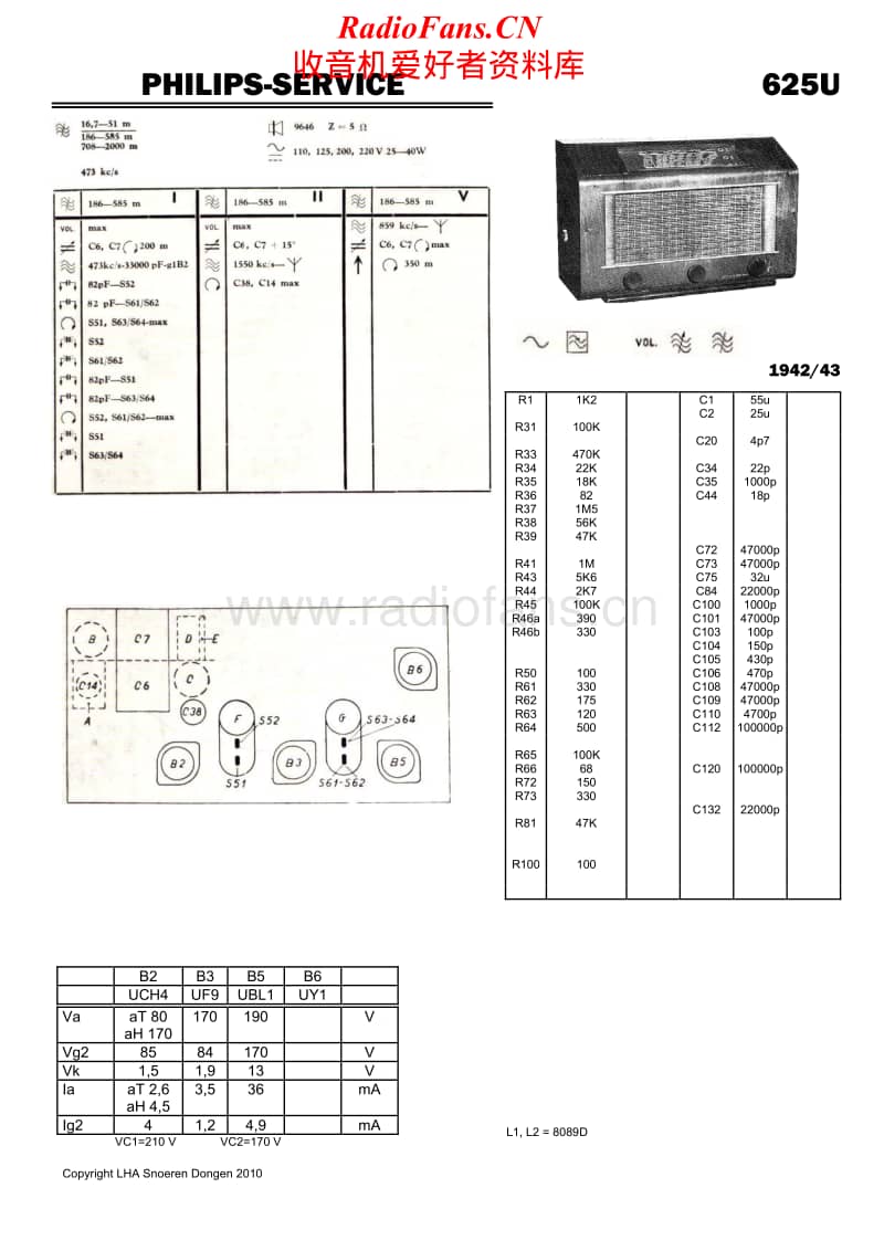 Philips-625-U-Service-Manual电路原理图.pdf_第1页