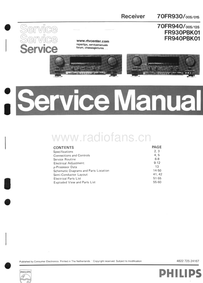 Philips-FR-930-Service-Manual电路原理图.pdf_第1页