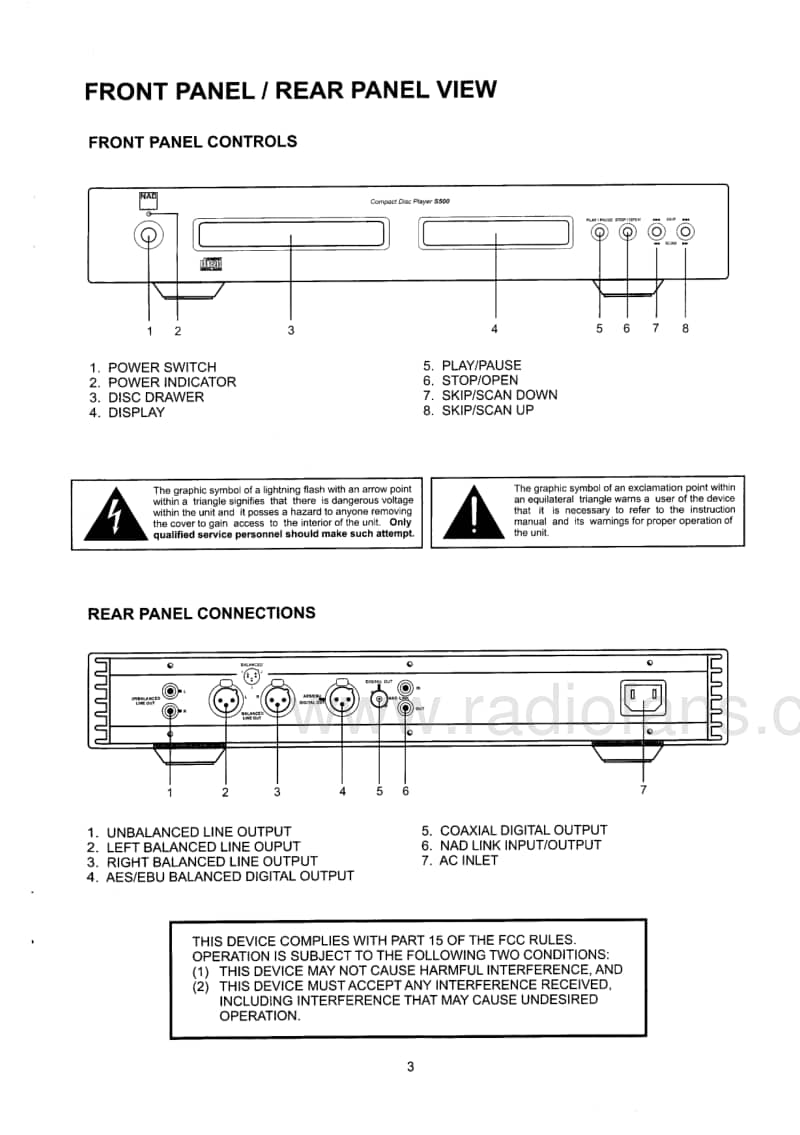 Nad-S-500-Service-Manual电路原理图.pdf_第3页