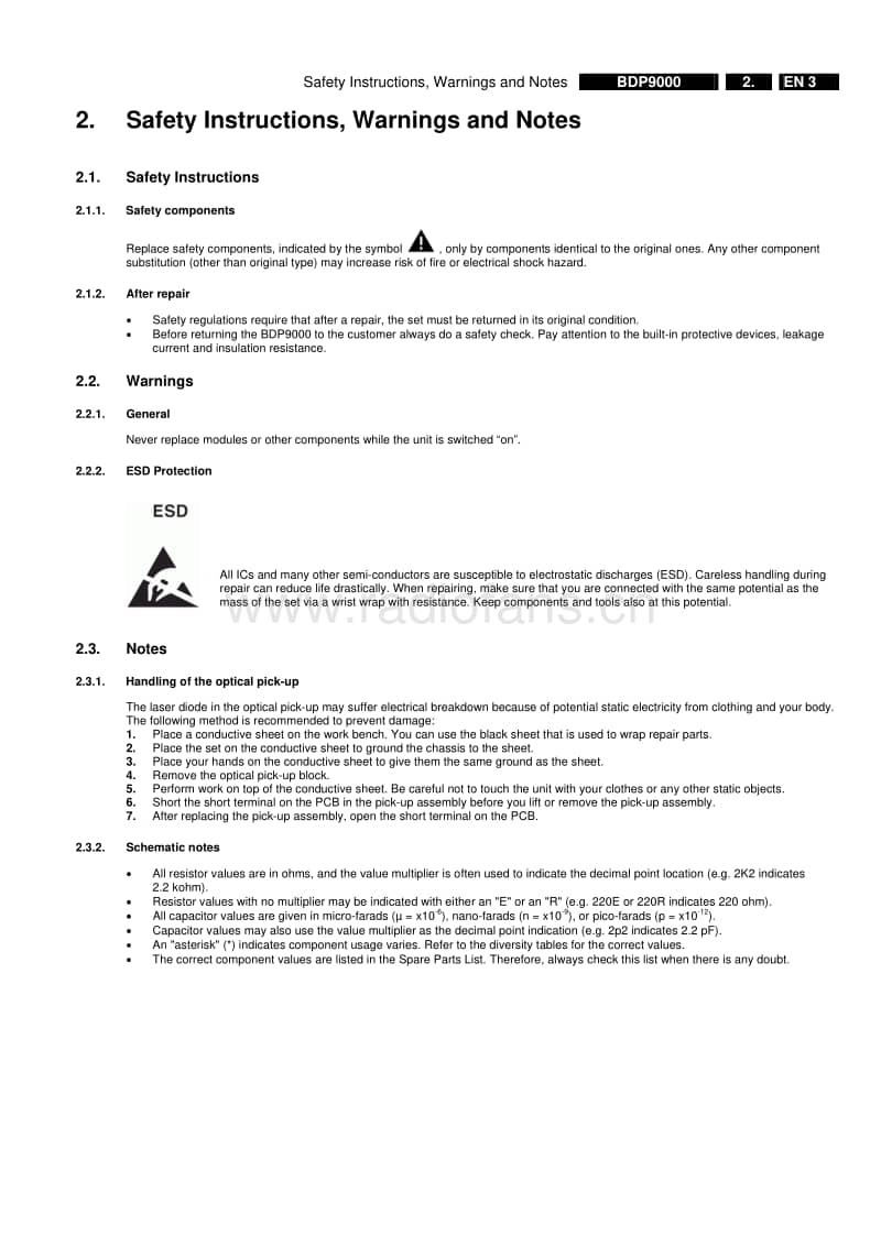 Philips-BDP-9000-Service-Manual电路原理图.pdf_第3页