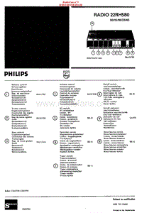 Philips-22-RH-580-Schematic电路原理图.pdf
