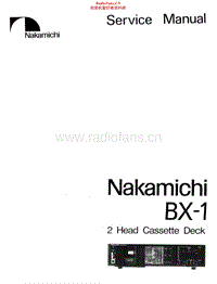 Nakamichi-BX-1-Service-Manual电路原理图.pdf