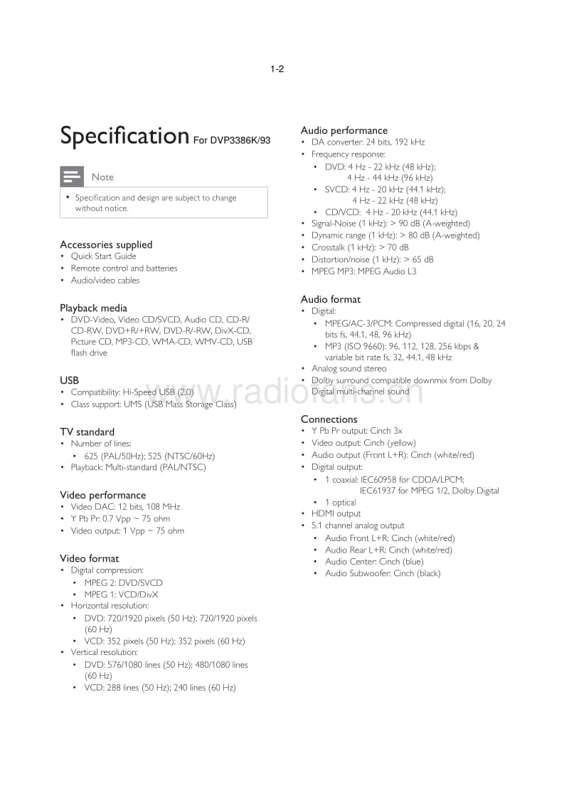 Philips-DVP-3388-K-Service-Manual电路原理图.pdf_第2页