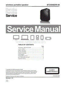 Philips-BT-2500-BW-00-Service-Manual电路原理图.pdf