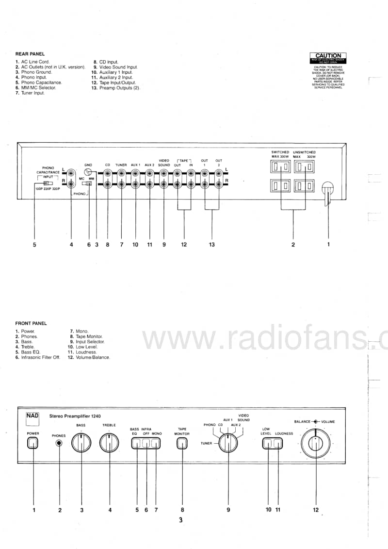 Nad-1240-Service-Manual电路原理图.pdf_第3页