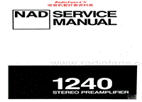 Nad-1240-Service-Manual电路原理图.pdf
