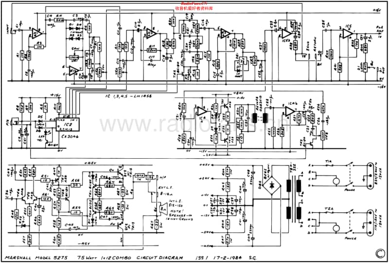 Marshall-5275-75W-Schematic电路原理图.pdf_第1页