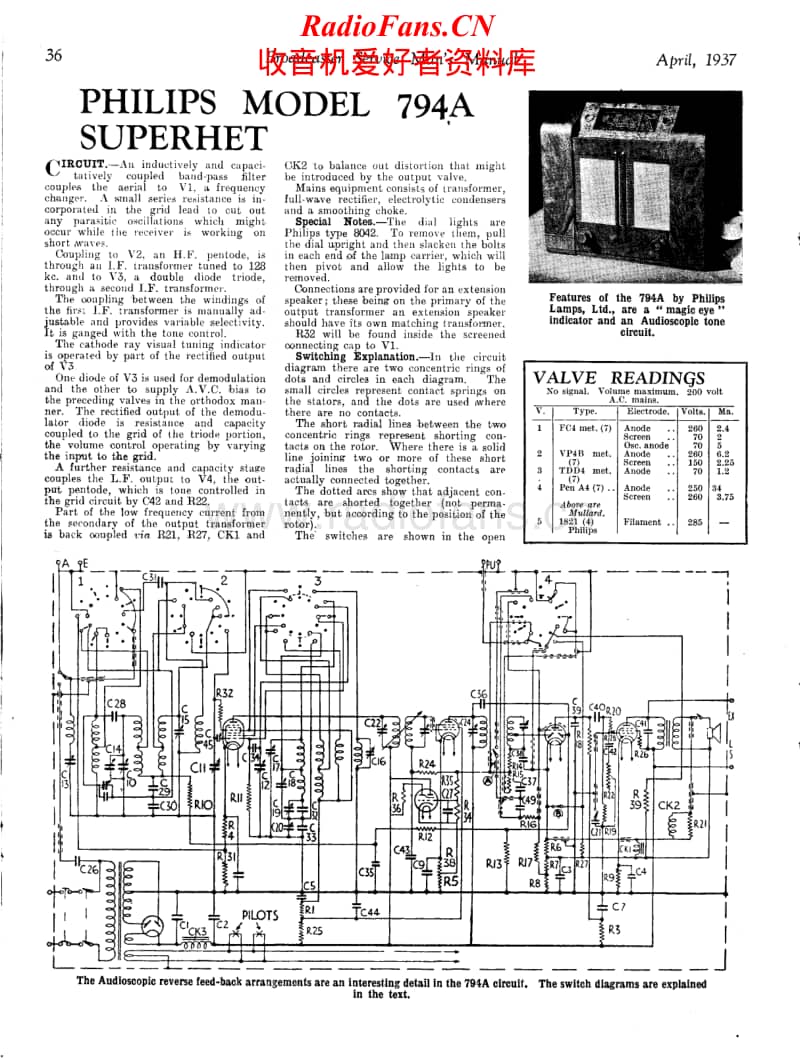 Philips-794-A-Service-Manual电路原理图.pdf_第1页