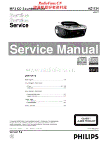 Philips-AZ-1134-Service-Manual电路原理图.pdf