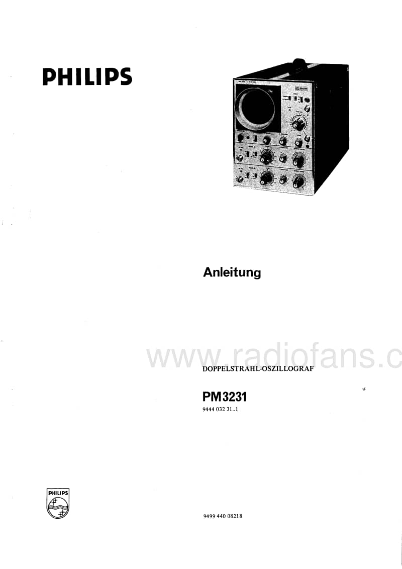 Philips-PM-3231-Service-Manual电路原理图.pdf_第1页