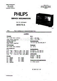 Philips-B-6-X-72-A-Service-Manual电路原理图.pdf