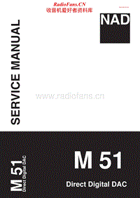 Nad-M-51-Service-Manual电路原理图.pdf