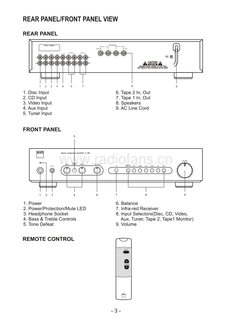 Nad-C-300-Service-Manual电路原理图.pdf_第3页