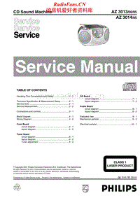 Philips-AZ-3014-Service-Manual电路原理图.pdf