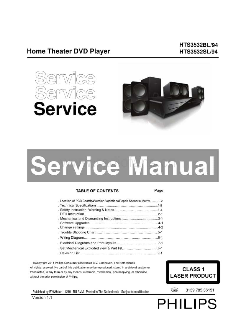 Philips-HTS-3532-BL-Service-Manual电路原理图.pdf_第1页