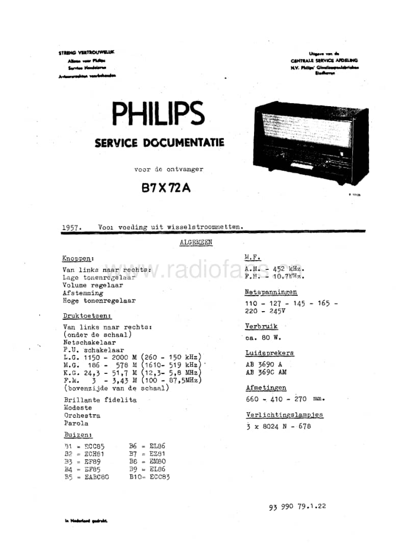 Philips-B-7-X-72-A-Service-Manual电路原理图.pdf_第1页