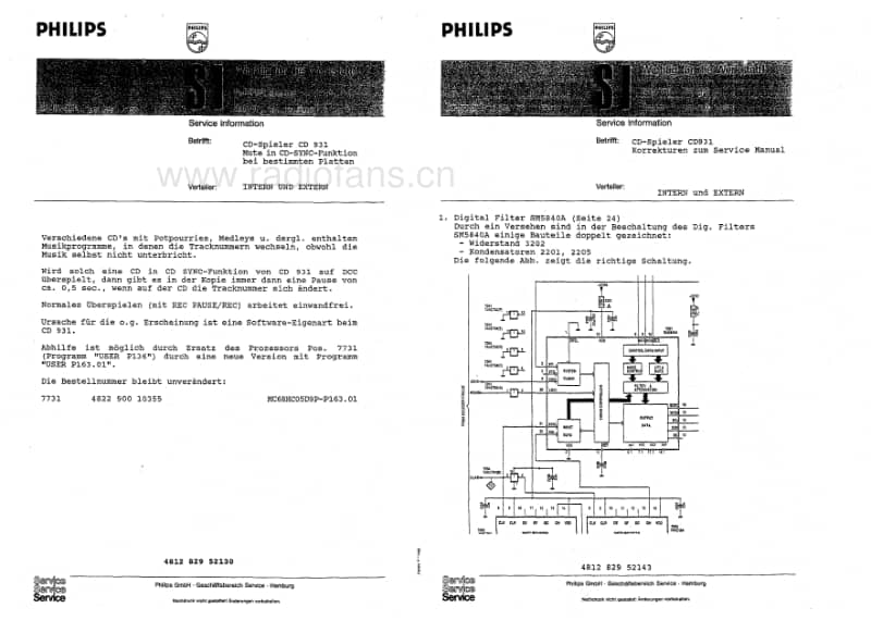 Philips-CD-931-Service-Manual电路原理图.pdf_第2页