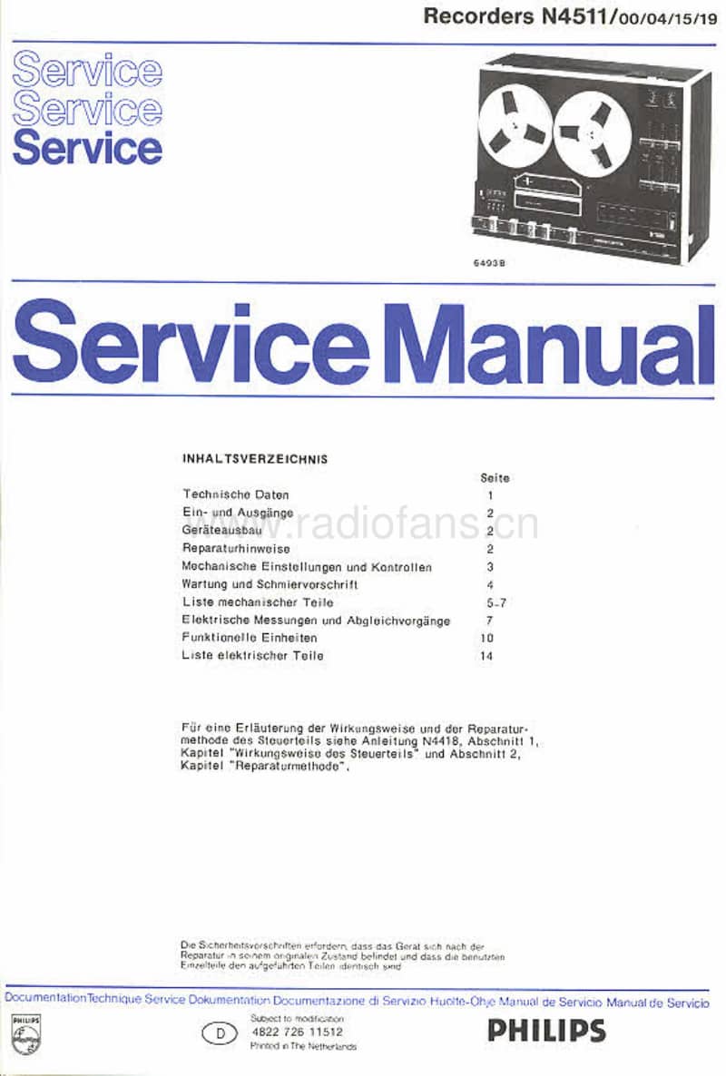 Philips-N-4511-Service-Manual电路原理图.pdf_第1页