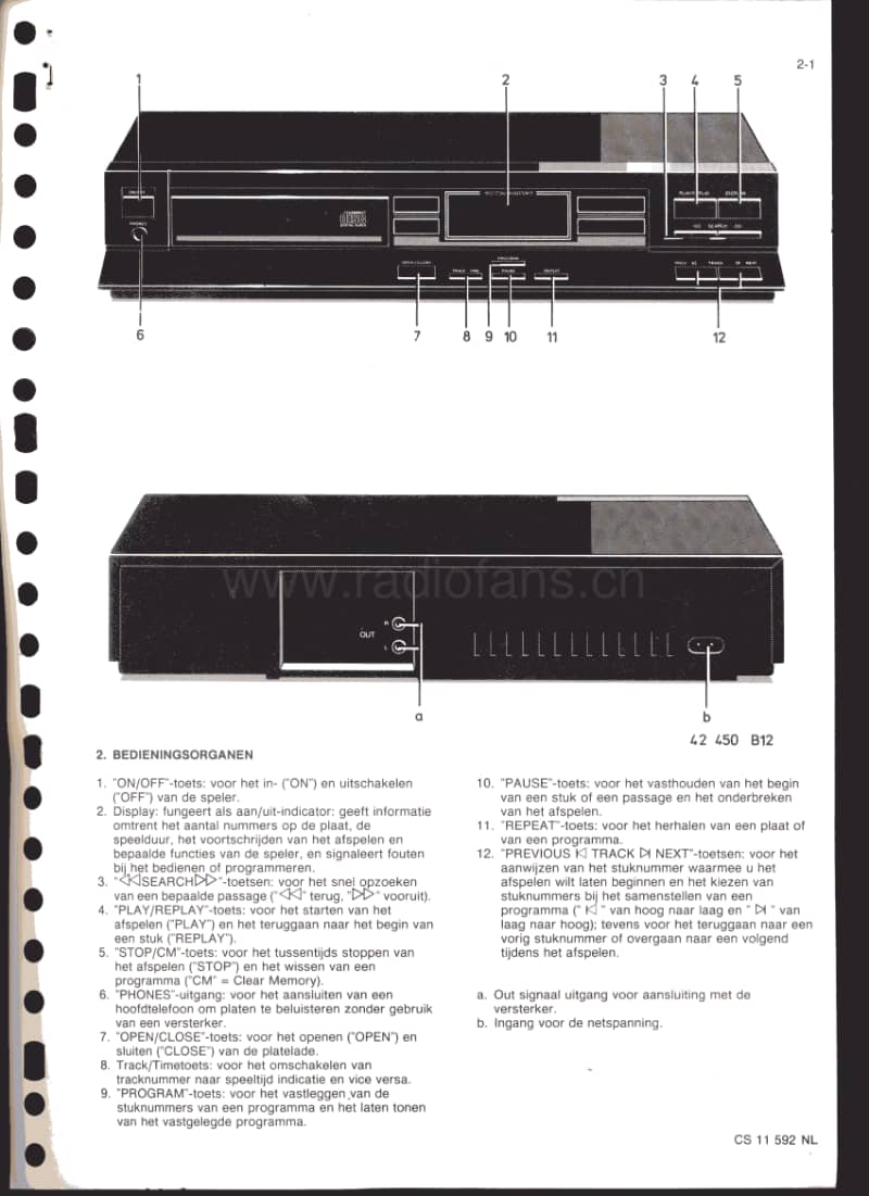 Philips-CD-471-Service-Manual电路原理图.pdf_第3页