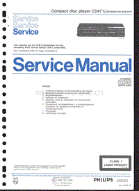 Philips-CD-471-Service-Manual电路原理图.pdf